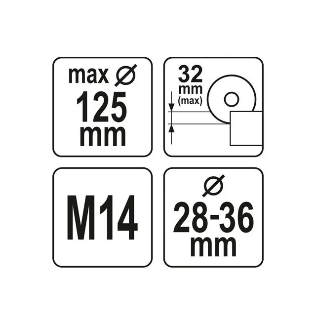 Adaptor de aspirare yt82992 yato 3