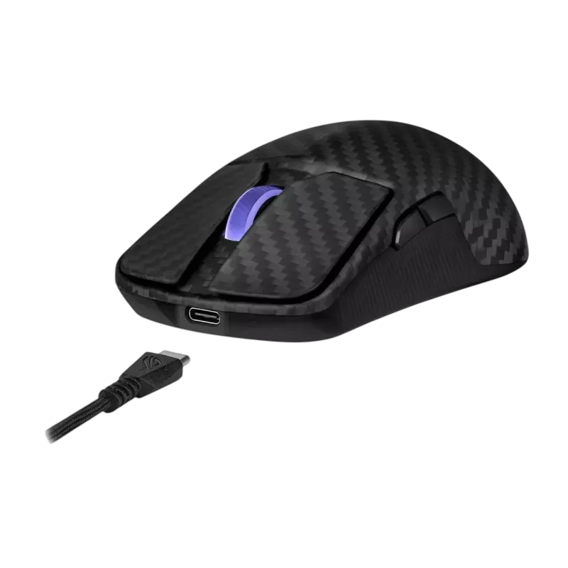 Gaming mouse asus rog harpe ace extreme, negru 9