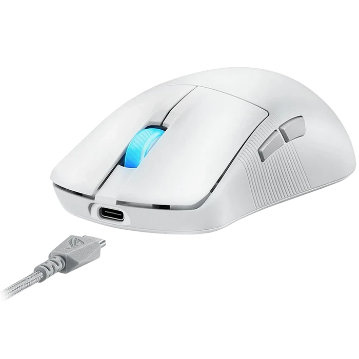 Игровая мышь asus rog harpe ace mini, белый 5
