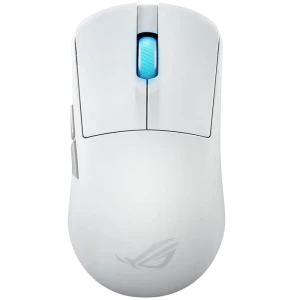 Gaming mouse asus rog harpe ace mini, alb