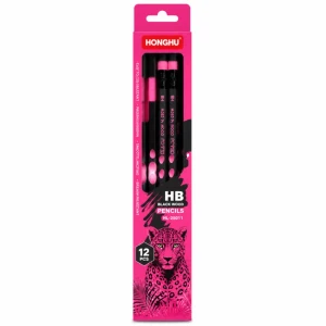 Creion simplu cu radiera colorata honghu shine life hl-25006  1/12