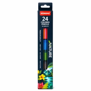 Creion simplu cu radiera honghu bamboo hl-25007  1/12