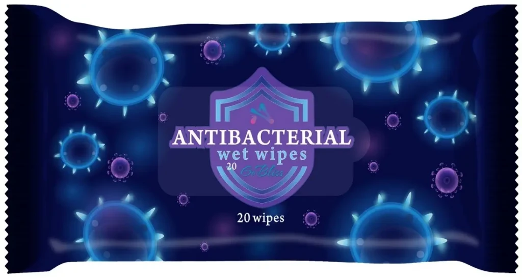 Салфетки влажные go bliss, antibacterial, 20 шт 2