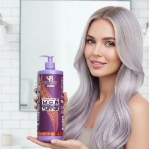 Sampon shiny, beauty purple, 1000 ml Thumbnail 2