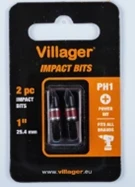 Ударные биты villager pz2-2 шт 100 мм Thumbnail 1