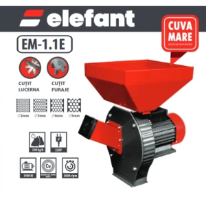 Moara electrica elefant em-1.1e Thumbnail 5