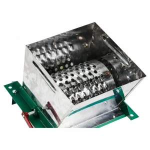 Tocator manual radacinoase cu tambur din inox Thumbnail 2