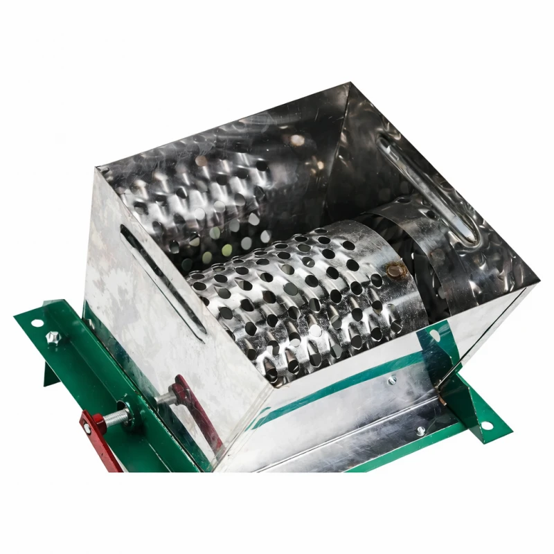 Tocator manual radacinoase cu tambur din inox 2