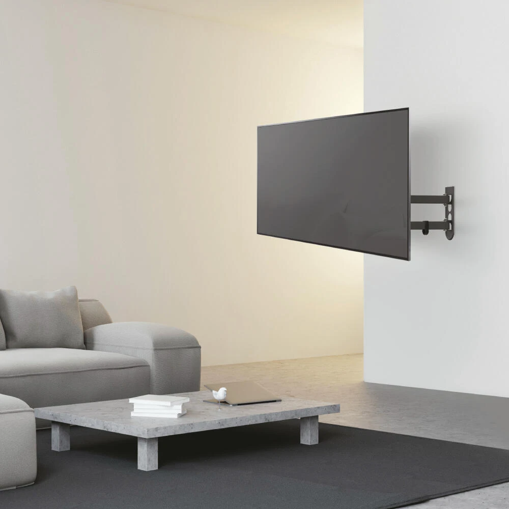 Suport tv de perete barkan e3433, negru 6