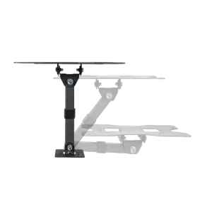 Настенное крепление для телевизора KIVI MOTION-221, Чёрный
