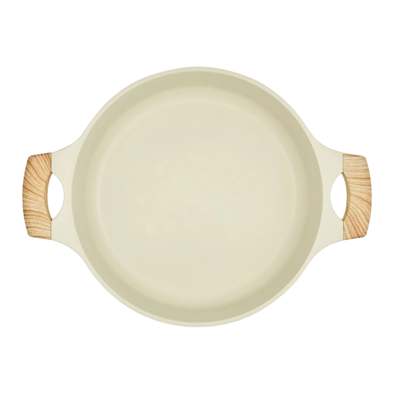Сотейник resto 93806, 4,1л, 28см, бежевый 13