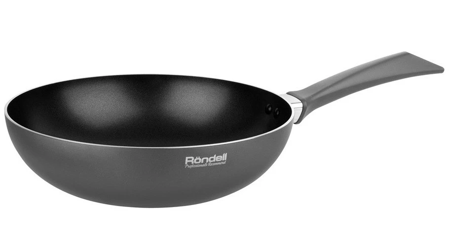 Сковорода wok rondell rda-1398, 28см, серый 4