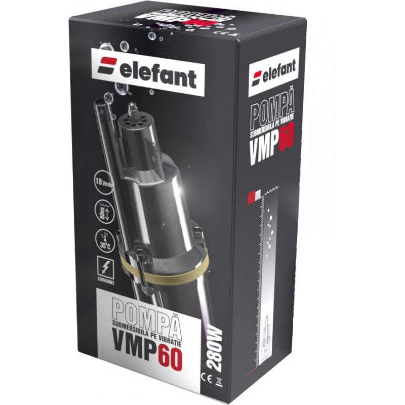 Насос вибрационый elefant vmp60 2