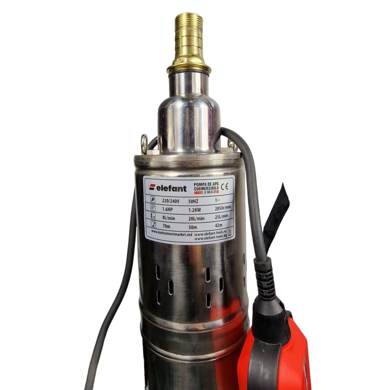 Погружной насос elefant 4qgd1.2-50-0.37-f 2