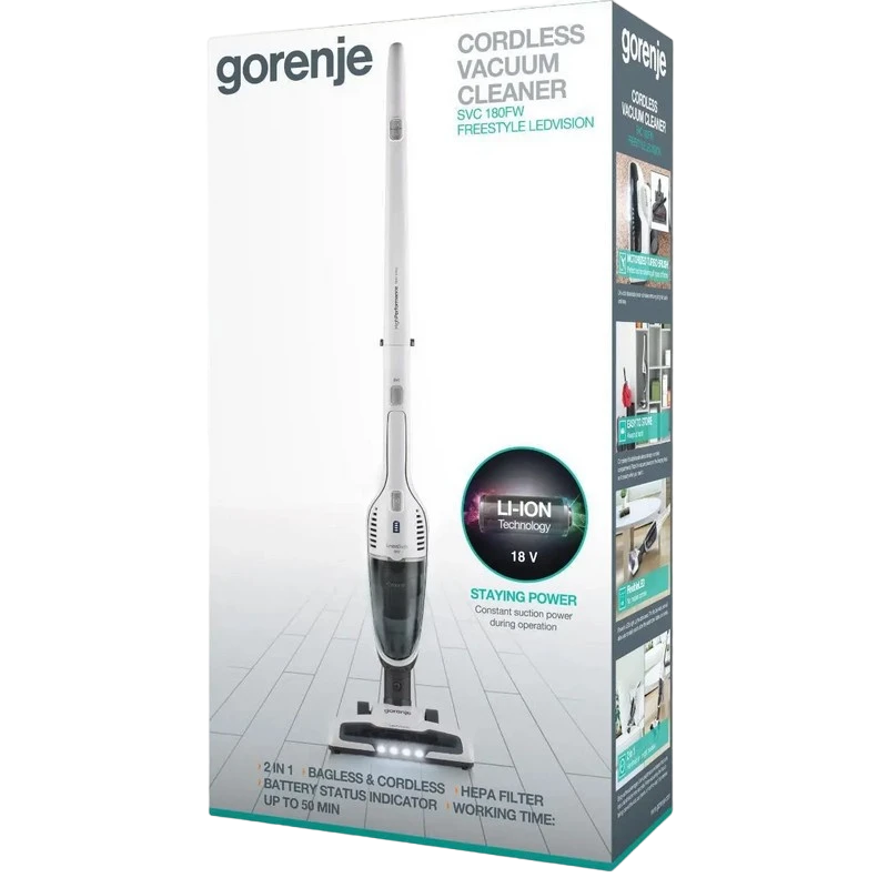 Aspirator vertical gorenje svc180fw, alb 3