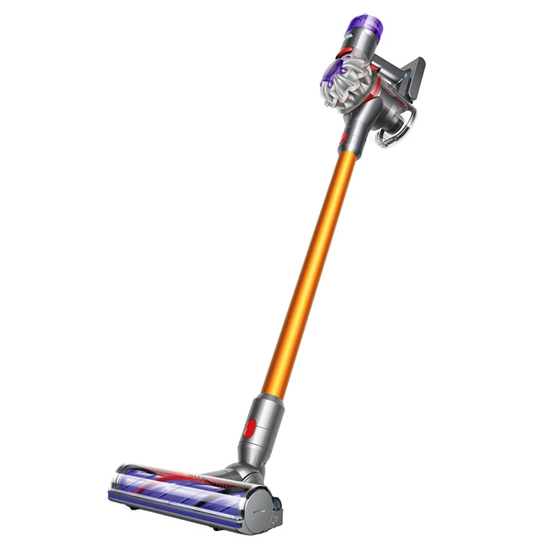 Вертикальный пылесос dyson v12 detect slim absolute, желтый | никель 13