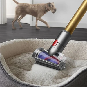 Вертикальный пылесос dyson v12 detect slim absolute, желтый | никель Thumbnail 8