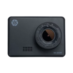 Cameră auto DVR Globex GE-203W + Cameră de vedere spate BRC-890, Negru