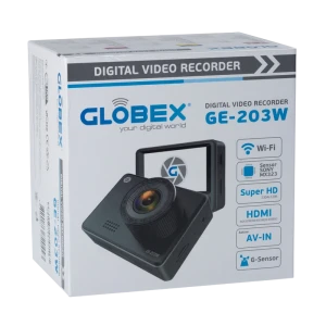 Cameră auto dvr globex ge-203w + cameră de vedere spate brc-890, negru Thumbnail 5