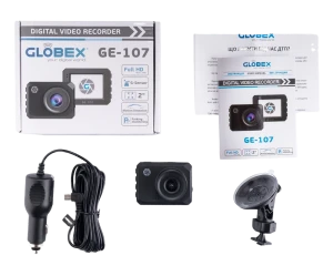 Автомобильный видеорегистратор globex ge-107, full-hd 1080p, чёрный Thumbnail 11