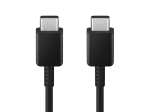 Кабель для зарядки и синхронизации samsung usb-c to usb-c cable 3a, usb type-c/usb type-c, 1,8м, чёрный