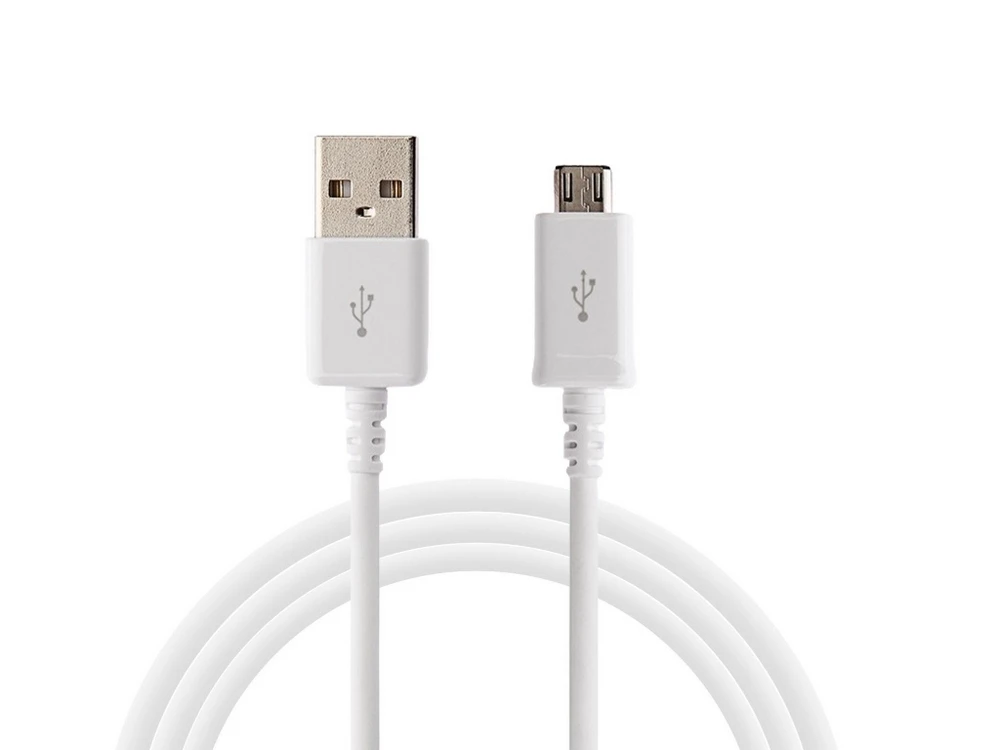 Кабель для зарядки и синхронизации samsung ecb-du4ewe, micro-usb/usb type-a, 1,5м, белый 4