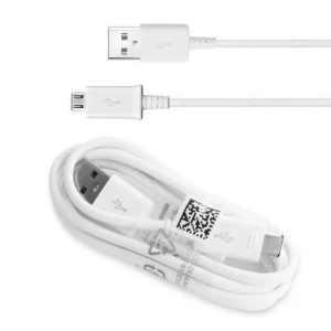 Кабель для зарядки и синхронизации samsung ecb-du4ewe, micro-usb/usb type-a, 1,5м, белый Thumbnail 2