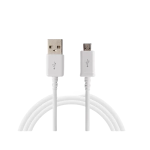 Cablu încărcare și sincronizare Samsung ECB-DU4EWE, Micro-USB/USB Type-A, 1,5m, Alb