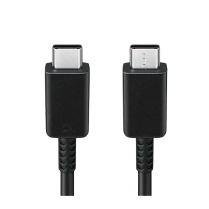 Cablu încărcare și sincronizare samsung ep-dn975bbrgru, usb type-c/usb type-c, 1m, negru