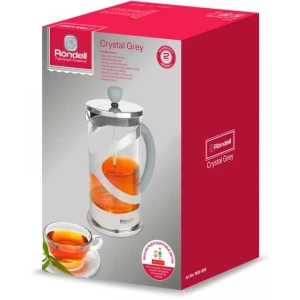 Cafetiera french press rondell rds-839, 0,8l, gri Thumbnail 7