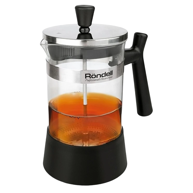 Френч-пресс rondell rds-426, 0,6л, чёрный 7