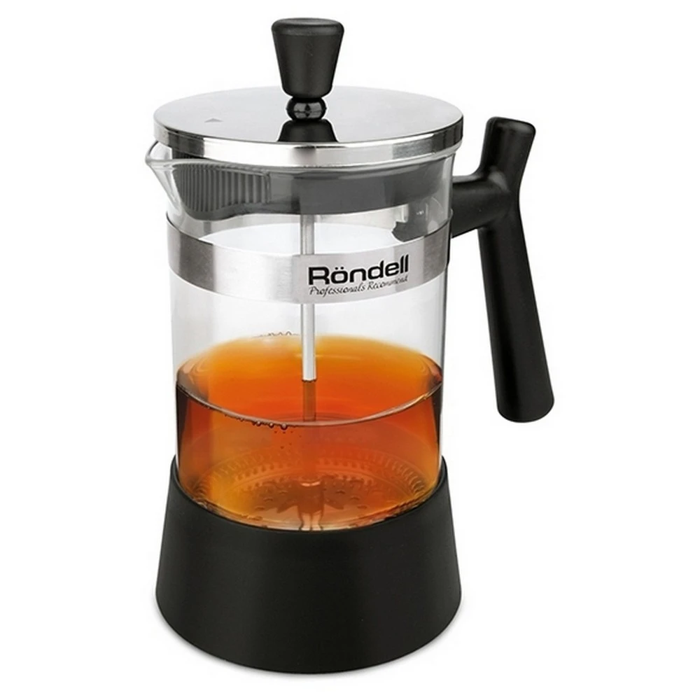Френч-пресс rondell rds-426, 0,6л, чёрный 3