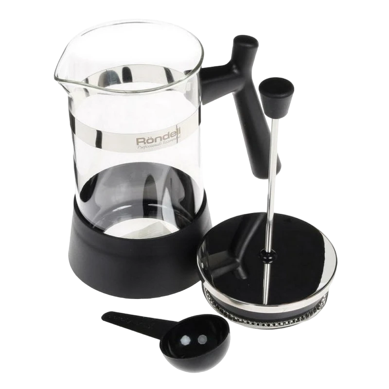 Френч-пресс rondell rds-426, 0,6л, чёрный 2