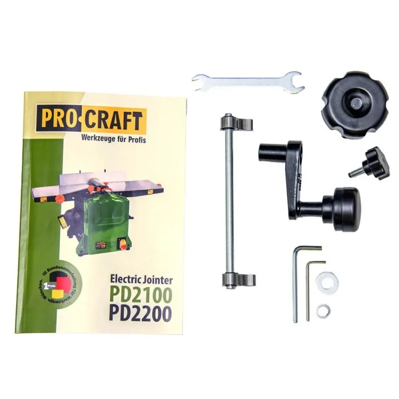 Mașină de îndreptat și rindeluit la grosime procraft pd2100 15