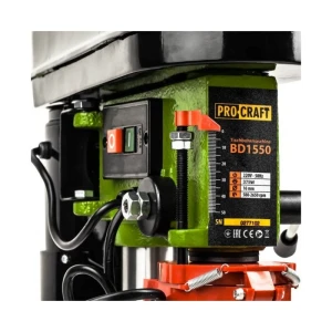Mașină de găurit de banc procraft bd1550, putere consumată 1,55 kw, număr viteze 5 Thumbnail 4
