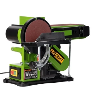 Mașină de șlefuit cu disc și bandă (grinder) procraft bds380, frecvență curent 50 hz