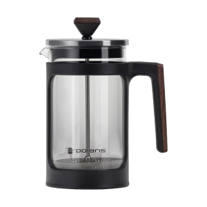 Cafetiera french press polaris albero-1000fp, 1l, negru