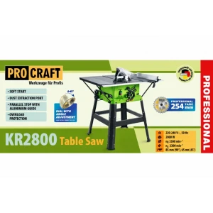 Fierăstrău circular staționar procraft kr2800 Thumbnail 2