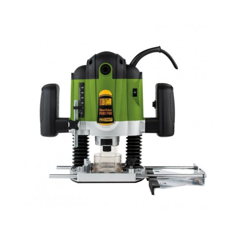 Freză electrică procraft pob1700, putere consumată 1700 w, include micrometru și mânere vinilice 5