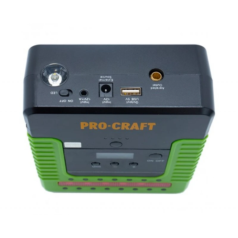 Dispozitiv portabil de pornire și încărcare auto procraft jsap-12, pentru acumulatoare auto 12 v 3