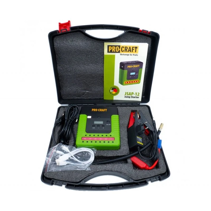 Dispozitiv portabil de pornire și încărcare auto procraft jsap-12, pentru acumulatoare auto 12 v 5