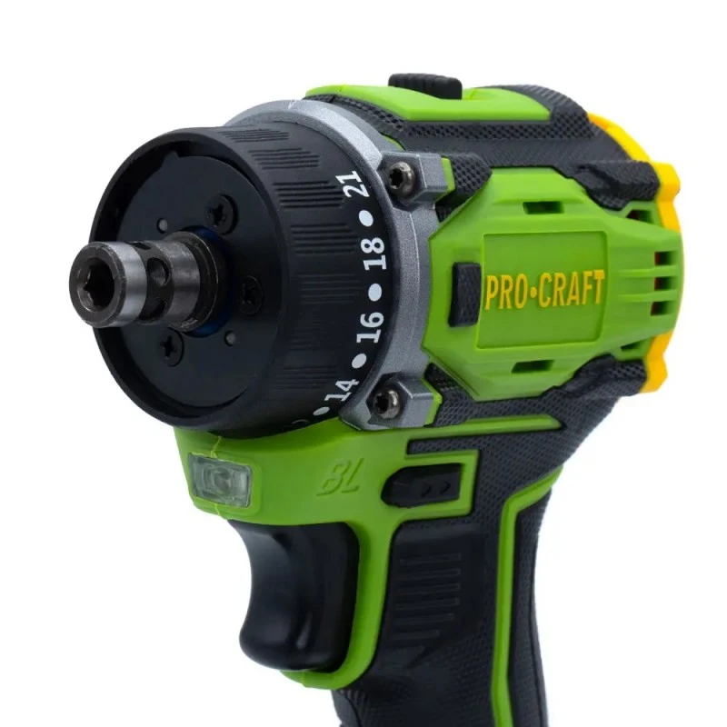Шуруповерт procraft pa18pro с dfr патроном 8