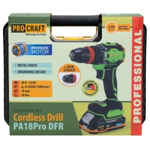Шуруповерт procraft pa18pro с dfr патроном Thumbnail 13