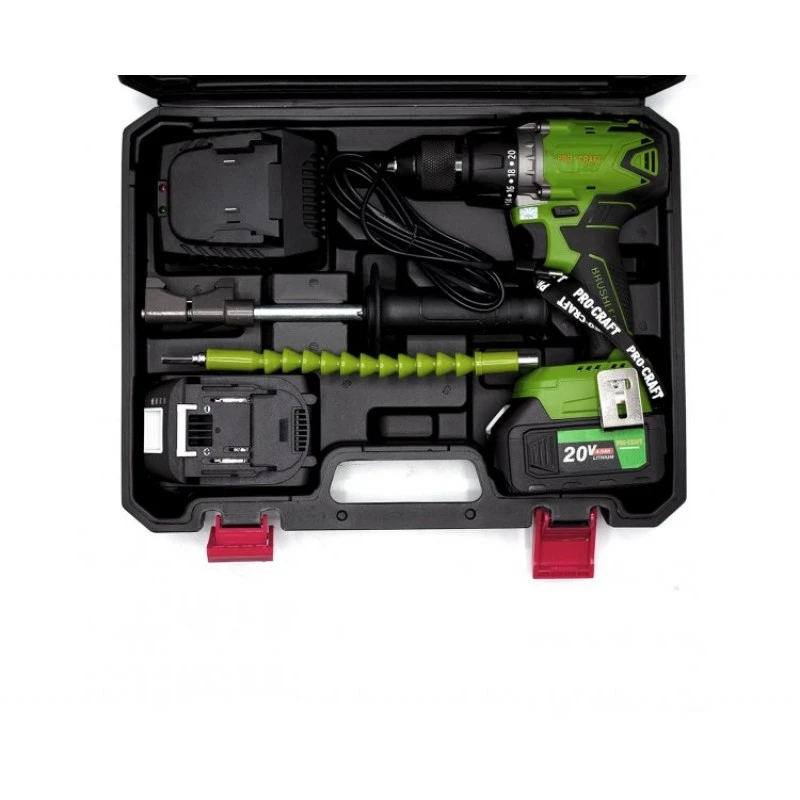Șurubelniță electrică cu acumulator procraft industrial pa-18bl (20v), tensiune nominală 20 v 8