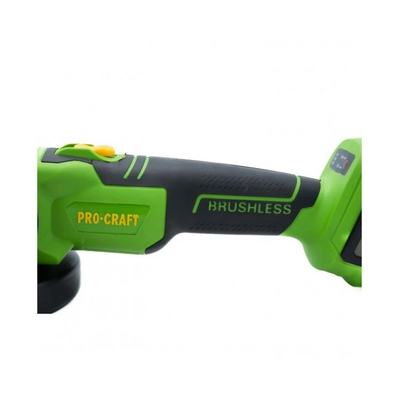 Polizor unghiular cu acumulator fără perii procraft pwa216 8