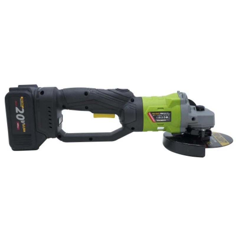 Polizor unghiular cu acumulator procraft pwa125, frecvență curent 50 hz 2