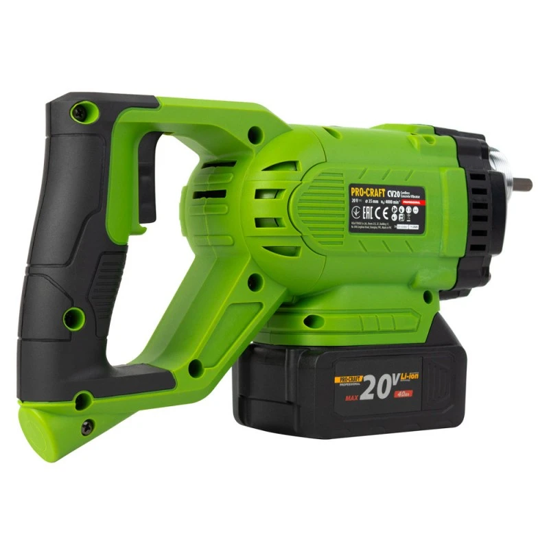 Vibrator pentru beton procraft cv 20 (cu lance 1,5 m) (fără acumulator și încărcător) 3