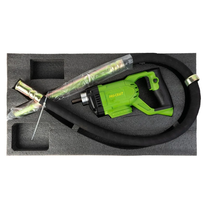 Vibrator pentru beton procraft cv 20 (cu lance 1,5 m) (fără acumulator și încărcător) 6