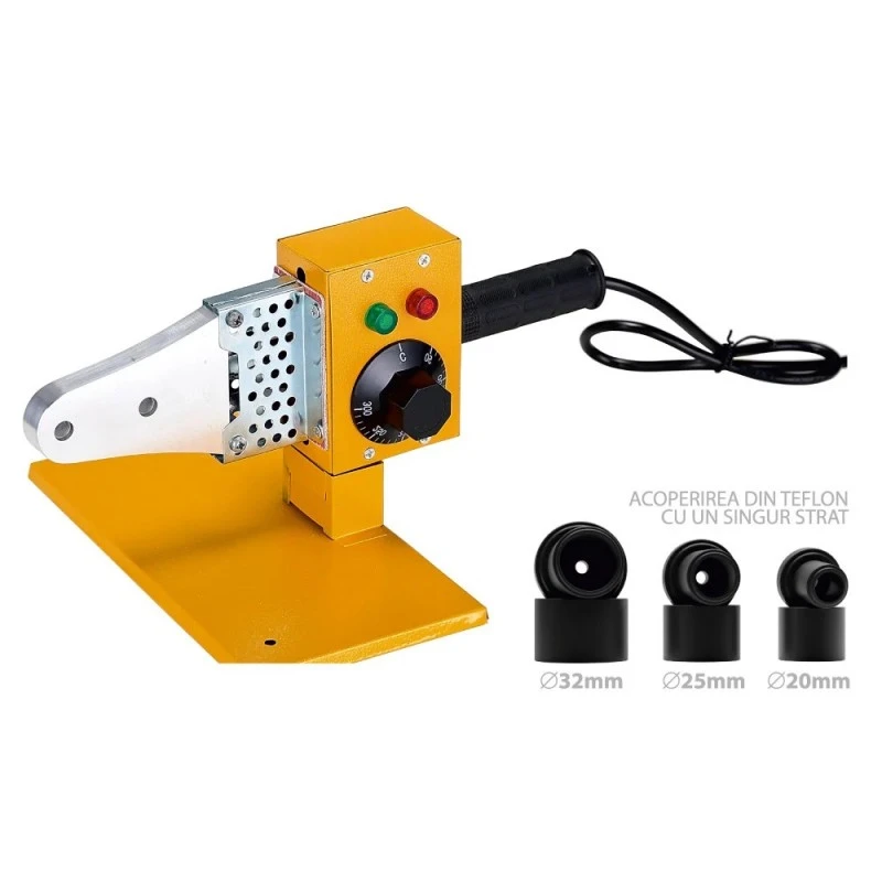 Паяльник для пластиковых труб rotor rpw600 4