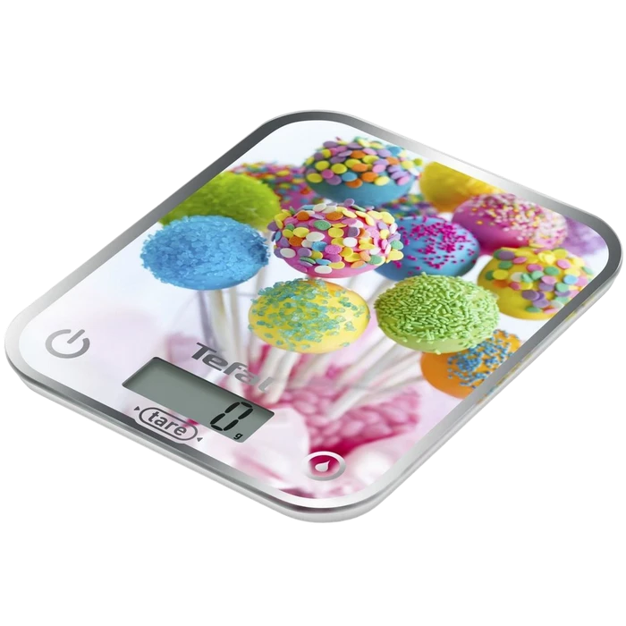 Электронные кухонные весы  tefal optiss décor, разноцветный 4